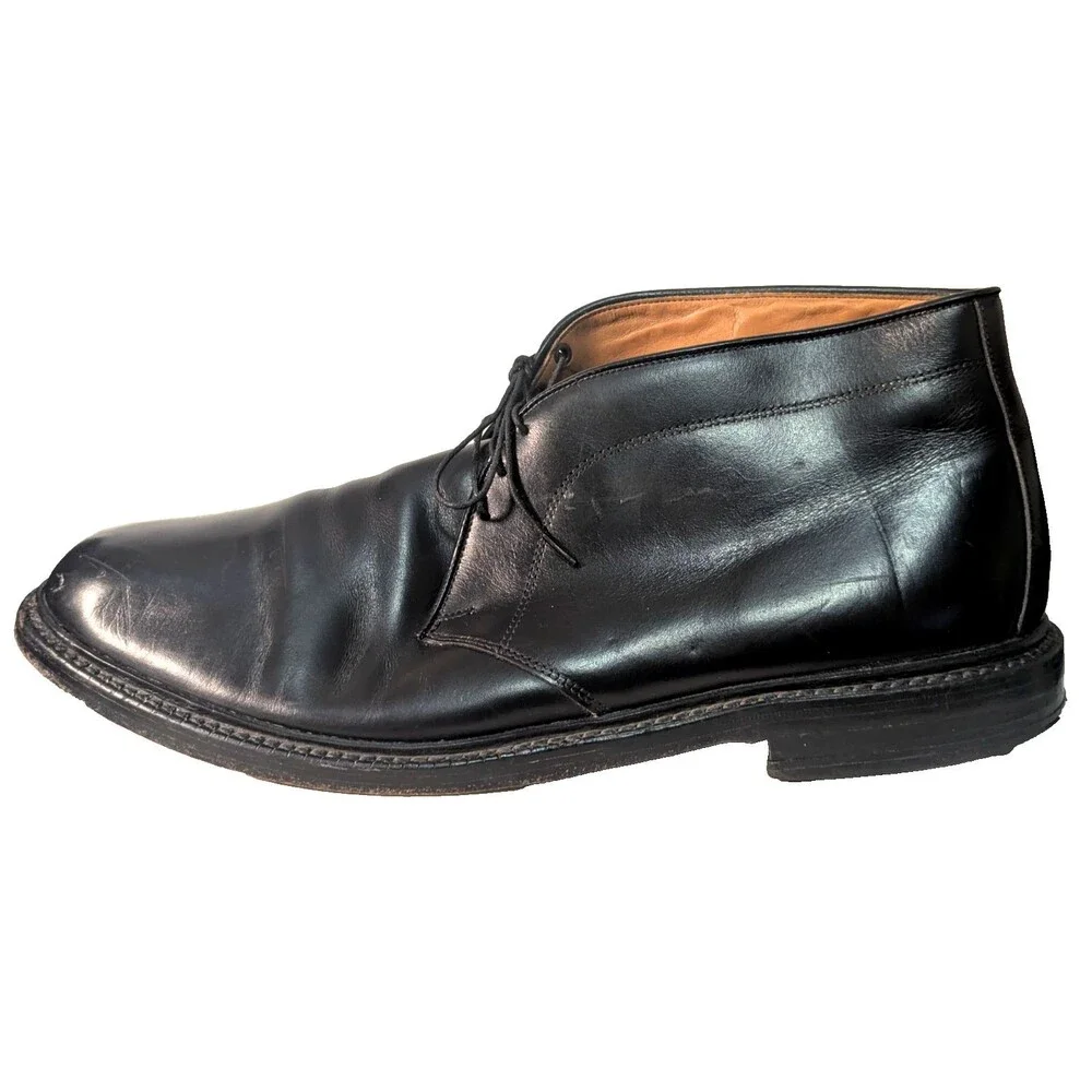 Vintage 90's Allen Edmonds Dundee Men's Chukka Boots 13B Black